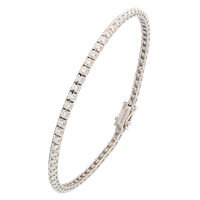 Bracciale Namuri Donna TENNIS V in Oro bianco 1.00 Ct BR01-100V - BR01-100V